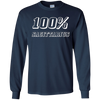 Image of 100 % Sagittarius tshirt funny birthday shirt