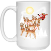 Image of Akita Dog Merry Christmas T Shirt