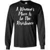 Image of A Woman's Place Is In The Resistance T-shirt