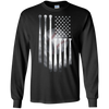 Image of American Flag Vintage Baseball Flag T-Shirt, Dad, Mom, Kid T