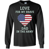 Image of Army Family Shirt Proud Army Family DAD In the Army Tee