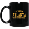 Image of Atlanta Georgia T-Shirt Vintage Sports Design Shirt