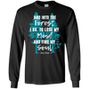 Image of And Into the Forest I Go Muir Quote for Nature Lovers TShirt