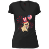 Image of 4th of July T-Shirt - Funny Fourth of July Pug Shirt