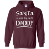 Image of Santa Is Promoting Me To Daddy T-Shirt | Christmas Tee