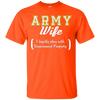 Image of Army Wife Funny T Shirt