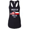 Image of American Born Polish Roots LS T-Shirt Poland USA Flag
