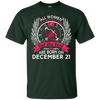 Image of All Women Are Created Equal Born On December 21 T-shirt