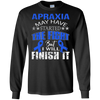 Image of Apraxia started the fight i'll finish it t shirt