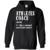 Image of Athletes Coach Funny Definition T-Shirt Trainer Gift Tee