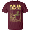 Image of Aries Facts Zodiac T-shirt