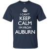 Image of Auburn T-Shirt Funny Keep Calm