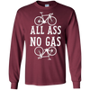 Image of ALL ASS NO GAS Shirt - cycling lover shirts