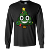 Image of Christmas Tree Poop Emoticon Funny Christmas Shirt
