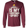 Image of Christmas Spirit shirt Whiskey Is My Christmas Spirit