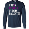 Image of Alzheimer's Awareness T-shirt I Wear Purple For My Daughter