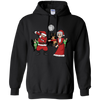 Image of Santa Dabbing Tshirt Mrs. Claus Flossing Shirt