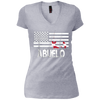 Image of ABUELO Fishing Shirt with Patriotic Flag - Fishing Dad Gifts
