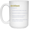 Image of Architect Definition Architecture Distressed Long T-Shirt