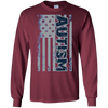 Image of Autism Awareness T-Shirt - American Flag Puzzle Piece Shirt