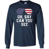 Image of American Flag Sunglasses 4th of July Shirt Gift USA Fourth