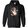 Image of Christmas Snowman Shih Tzu Funny T-shirt
