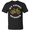 Image of Bike Lover Funny Tshirt - My Fidget Spinner Tee Shirt