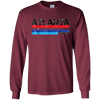 Image of Atlanta, Georgia 1980s Vintage Style USA Colours T Shirt