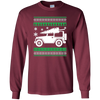 Image of Santa's Jeep Christmas Tree Ugly Sweater Party