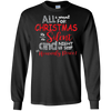 Image of All I Want For Christmas Is A Silent Night T Shirt
