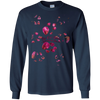 Image of Aphrodite Rehab Bobcat Paw Print Long Sleeve T-shirt