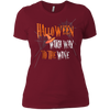 Image of Witch Way To The Wine T-SHIRT Funny Halloween Shirt