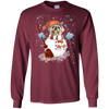 Image of Christmas Snowman Shih Tzu Funny T-shirt