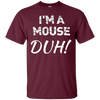 Image of "I'm A Mouse Duh!" Funny Halloween T-Shirt