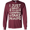 Image of About Taking Naps T shirt Camping Camper Men Women Funny Tee