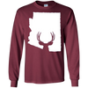 Image of Arizona Deer Hunter Deer Hunting Long Sleeve T-shirt