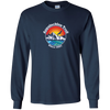 Image of Appalachian Trail Scene Retro Mountains Long Sleeve T-Shirt