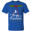 Image of Aerial Yoga Merry Christmas T-shirt Ugly Christmas Yoga