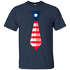 Image of 4th of July T-Shirt-Cute Fourth of July American Necktie Tee