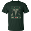 Image of Christmas Ugly Sweater T-Shirt For Nurses And RN
