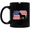 Image of american flag labrador shirt - usa flag labrador shirt