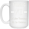 Image of Funny Happy 70th Birthday T-Shirt for Men or Women