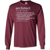 Image of Architect Definition T-Shirt - funny TShirt for architects