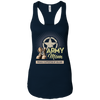 Image of Army Mom Proudly Supporting My Soldier T-Shirt Veterans Gift