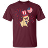 Image of 4th of July T-Shirt - Funny Fourth of July Pug Shirt