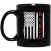 Image of American Flag Nurse Gift T-Shirt