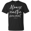 Image of Always Read the Fine Print I'm Pregnant Shirt Announcement