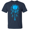 Image of Funny Halloween T-Shirt Dream Catcher Skull Bone Rock Hand