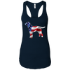 Image of 4th of July T-shirt for Labrador Owners & Lab Dog Lovers