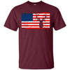 Image of American Flag Hunting Games Clothes T-Shirt